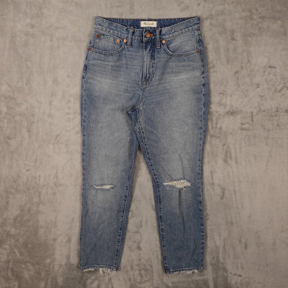 Madewell The Perfect Vintage Jean‎ Women’s 28 Light Wash Distressed
